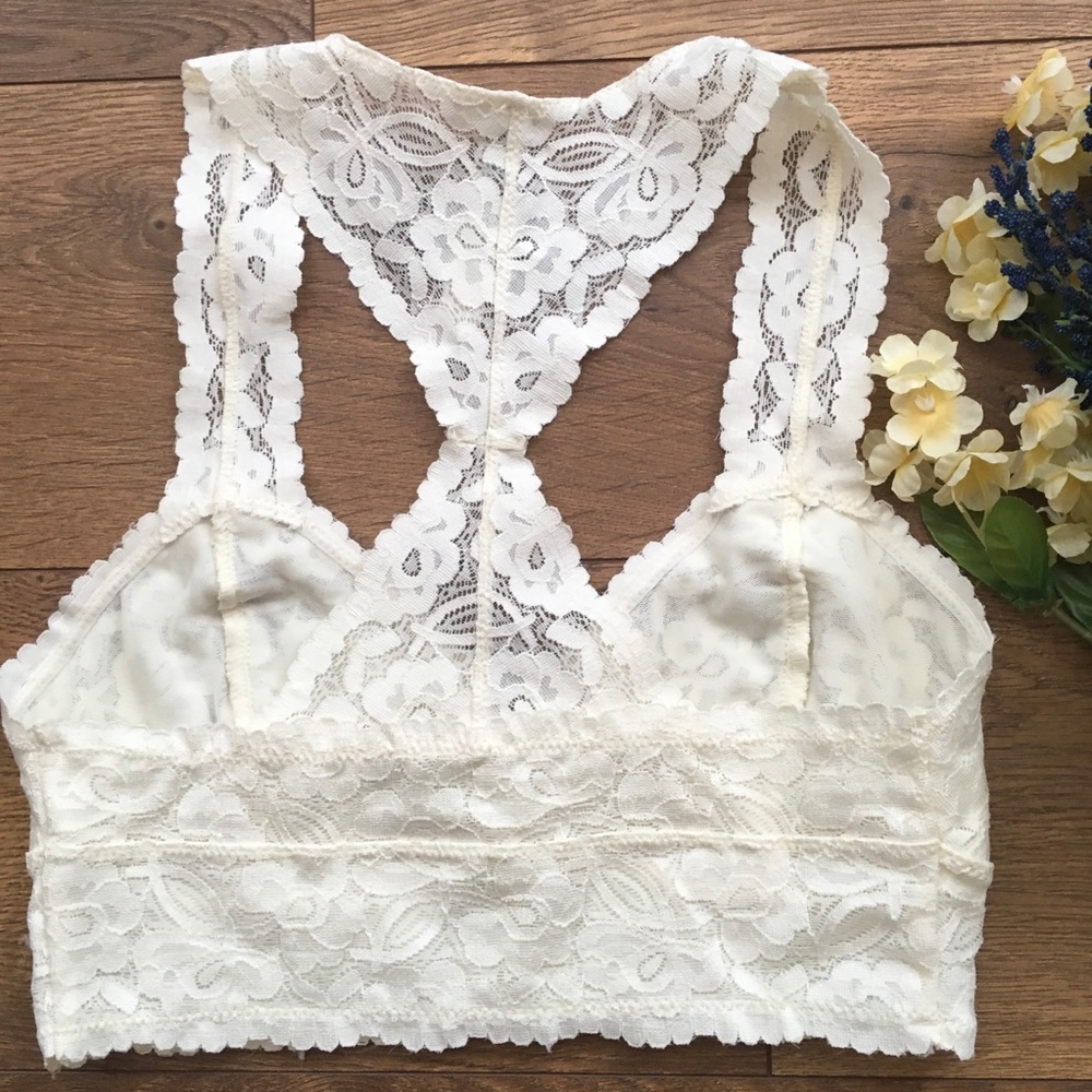 New FREE PEOPLE RACERBACK BRALETTE - Picture 2 of 8